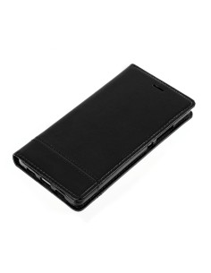Wallet Folio Case, cover a libro - Huawei P8 Lite - Nero