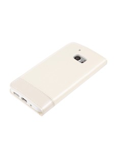 Wallet Folio Case, cover a libro - Htc 10 - Bianco 2