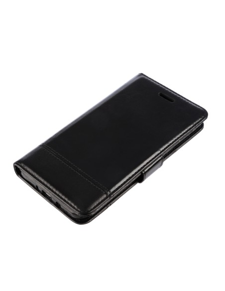 Wallet Folio Case, cover a libro - Samsung Galaxy J7 2016 - Nero