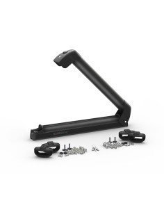 Nordic-King EVO aluminium NK-40, portasci per barre da tetto - Nero 2