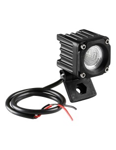 WL-19, faro ausiliario a 1 Led - 12/24V - Luce ampia - Bianco