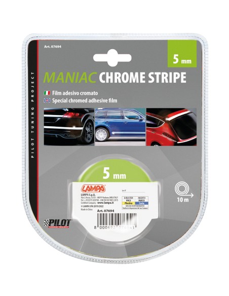 Maniac-Chrome Stripe - 10 m - 5 mm