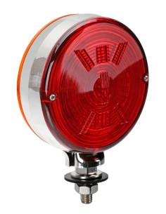 Loki-Star, luce decorativa, doppia funzione - 54 Led - 12/24V - Rosso/Arancio 2