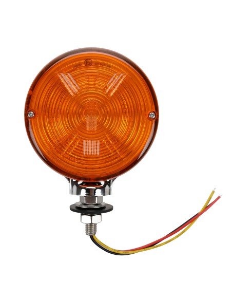 Loki-Star, luce decorativa, doppia funzione - 54 Led - 12/24V - Rosso/Arancio