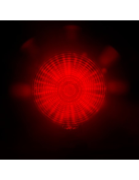 Loki-Star, luce decorativa, doppia funzione - 54 Led - 12/24V - Rosso/Arancio