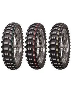 Mitas C-18 - 120/90-18 TT 65R ruota posteriore, Mescola di gomma Super Light, gruen 2
