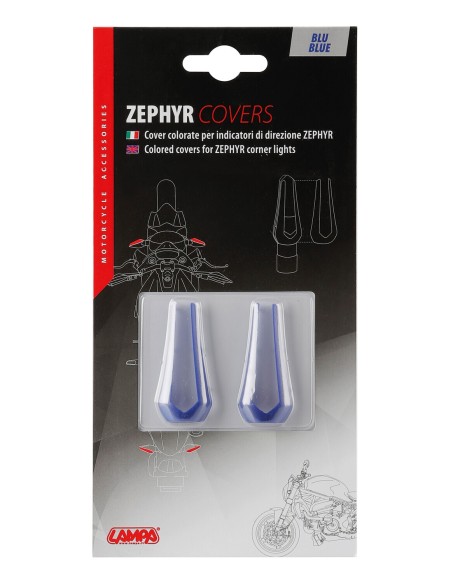 Cover colorate per indicatori di direzione Zephyr, 2 pz - Blu