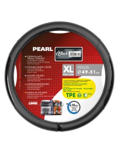 Pearl Black, coprivolante in Skeentex - XL - Ø 49/51 cm