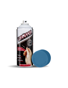 Wrapper, pellicola spray rimovibile, 400 ml - Azzurro fluo