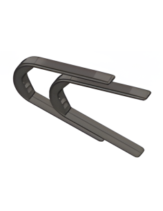 Coppia cinghie ferma ruota per portabici Spareride