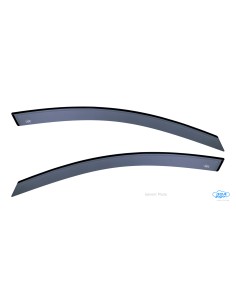 Set deflettori aria anteriori adesivi - compatibile per Mercedes Classe B (10/11 01/19)
