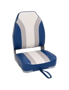 Set Sedile da Barca Pieghevole 2pz con Schienale Alto