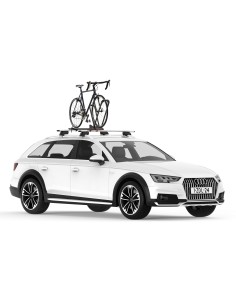 HighRoad Extended, porta bicicletta da tetto con fissaggio ruota anteriore - Nero - max 1325 mm (passo bici) 2