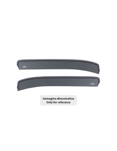 Set deflettori aria posteriori ad incastro - compatibile per Kia Sportage (12/21 06/25)