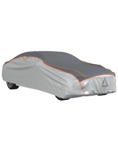 Telo Copriauto per Berlina Antigrandine M Grigio e Argento 2