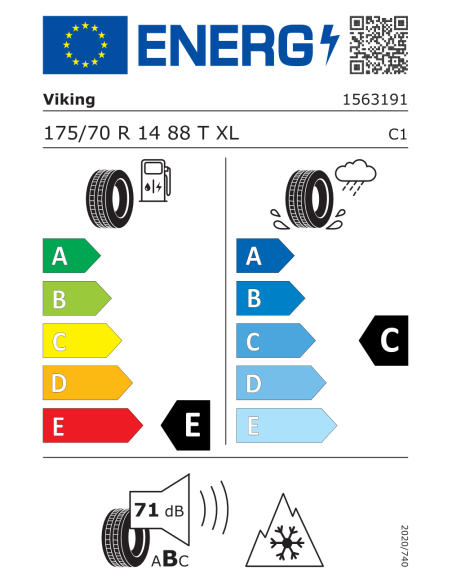 Viking FourTech - 175/70 R14 88T XL