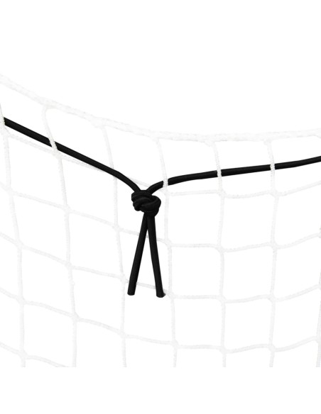 Rete per Rimorchio con Corda Elastica Bianco 6x3 m in PP