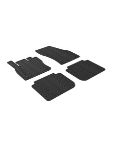 Set tappeti su misura in gomma - compatibile per  Skoda Kodiaq (04/17 05/24)