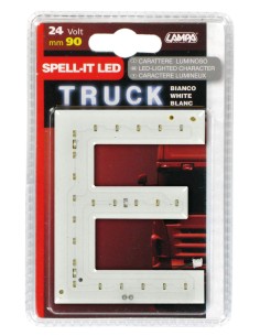 Spell-It Led, 90 mm, 24V - Bianco - E