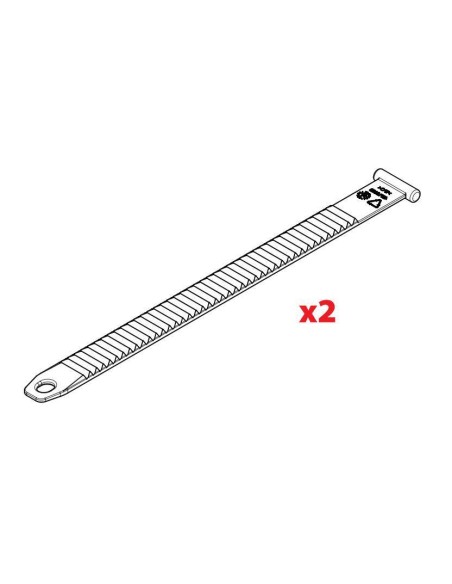 Set 2 cinghie dentate ferma ruota