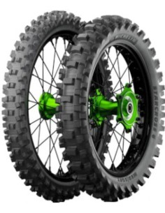 Michelin Starcross 6 - 110/90-19 TT 62M ruota posteriore, M/C, Mescola di gomma HARD, NHS