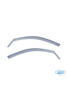 Set deflettori aria anteriori ad incastro, tipo lungo - compatibile per Toyota Rav4 (02/06 02/13)