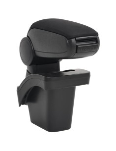 Bracciolo per Auto Nero 16x30x(40-50) cm in ABS