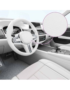 Pellicole per Auto 2 pz 3D Bianche 100x150 cm+50x150 cm