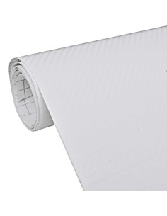 Pellicole per Auto 2 pz 3D Bianche 100x150 cm+50x150 cm 2