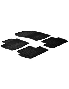 Set tappeti su misura in gomma - compatibile per  Citroen C-Crosser (06/07 01/13) -  Mitsubishi Outlander (02/07 02/10) -  Peug