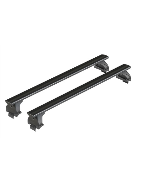 Silenzio Black, set completo barre portatutto in alluminio - M - Evos LP - C002