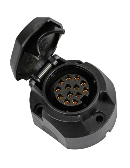 Presa 13 poli + 1 contatto retronebbia