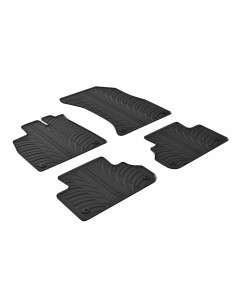 Set tappeti su misura in gomma - compatibile per  Audi Q5 5p (03/17 12/24)