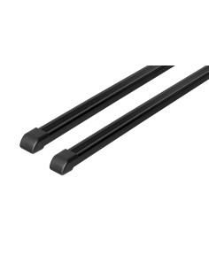 Quadra, coppia barre portatutto in acciaio - M - 120 cm 2