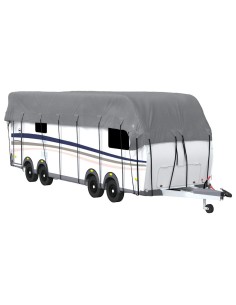 Telo per Roulotte Grigio 900x300 cm in Tessuto Non Tessuto 2