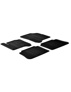 Set tappeti su misura in gomma - compatibile per  Citroen C3 Picasso (01/09 03/17)