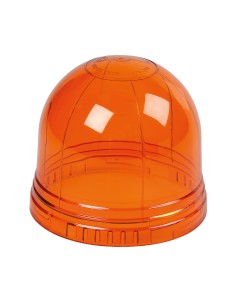 Calotta ricambio per luce di segnalazione art. 72997 / 72998 / 73007 - Ø 132 mm - Arancio