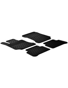 Set tappeti su misura in gomma - compatibile per  Mercedes Classe E 4p (03/09 06/16) -  Mercedes Classe E sw (09/09 11/16)