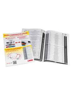 Espositore completo di 150 penne assortite per ritocco carrozzeria - 50 colori