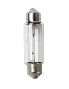 12V Lampada siluro - C5W - 11x35 mm - 5W - SV8,5-8 - 2 pz  - D/Blister