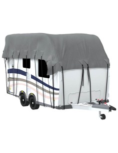 Telo per Roulotte Grigio 600x300 cm in Tessuto Non Tessuto 2