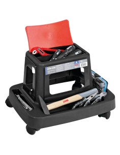 Work Stool, sgabello da lavoro con ruote 2