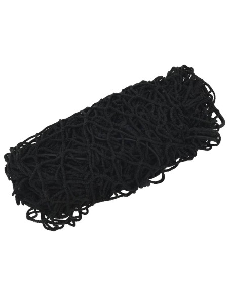 Rete per Rimorchio con Corda Elastica Nero 4x2,5 m in PP