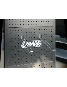 Gancio sicurezza cromato - 30 cm 2