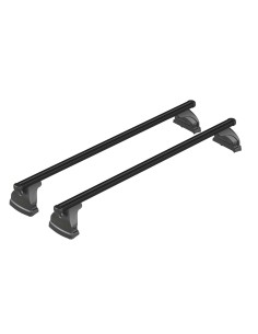 Helio Black, set completo barre portatutto in alluminio - M - Evos LP - C155