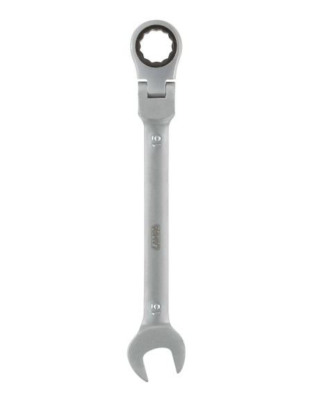 Chiave combinata con cricchetto snodato - 15 mm