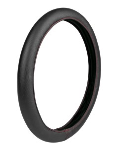 Skin-Cover, coprivolante elasticizzato in Skeentex - Nero/Rosso - L - Ø 46/48 cm