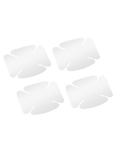 Pellicole antigraffio per incavi maniglie, set 4 pz - 10x8 cm
