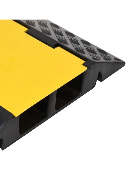 Dossi Passacavi con 2 Canali 2 pz 100 cm in Gomma