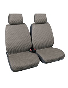 Cover-Tech, coppia coprisedili anteriori in Skeentex - Grigio scuro